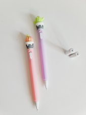 Renkli Emojili Işıklı Tükenmez Kalem 2 Li - 3