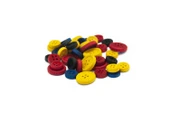 BU-BU DÜĞME 1,2CM - 2,5CM 60'LI RENKLİ - 2