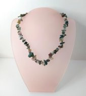 Kolye Kırık Doğal Taş Kolye Gerdanlık Çakra Enerji Takı Aksesuar thumbnail 1