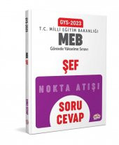 2023 Milli Eğitim Bakanlığı GYS Şef Soru Cevap Editör Yayınları - 1