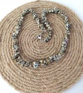 Kolye Kırık Doğal Taş Kolye Gerdanlık Çakra Enerji Takı Aksesuar thumbnail 2