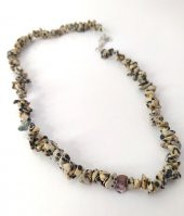 Kolye Kırık Doğal Taş Kolye Gerdanlık Çakra Enerji Takı Aksesuar thumbnail 3