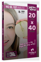 YKS DİL YDT İngilizce Yarım Elma 20 x 40 Mini Test Modadil Yayınları - 1