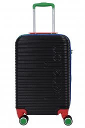 United Colors Of Benetton Lüx Abs Kabin Boy Valiz Siyah BNT500 thumbnail 2