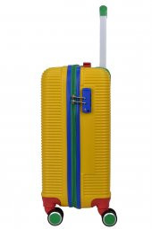 United Colors Of Benetton Lüx Abs Kabin Boy Valiz Sarı BNT500 thumbnail 3