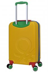 United Colors Of Benetton Lüx Abs Kabin Boy Valiz Sarı BNT500 thumbnail 4