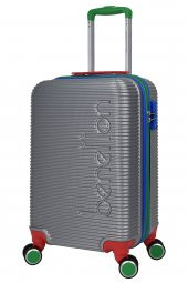 United Colors Of Benetton Lüx Abs Kabin Boy Valiz Gri BNT500 thumbnail 1