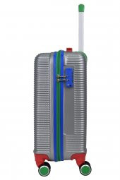 United Colors Of Benetton Lüx Abs Kabin Boy Valiz Gri BNT500 thumbnail 3