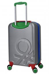 United Colors Of Benetton Lüx Abs Kabin Boy Valiz Gri BNT500 thumbnail 4