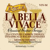 LA BELLA KLASİK GİTAR TELİ MEDİUM VIV-M - 1