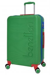 United Colors Of Benetton Lüx Abs 2li Valiz Seti Büyük Boy - Orta Boy Yeşil BNT500 thumbnail 2