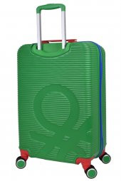 United Colors Of Benetton Lüx Abs 2li Valiz Seti Büyük Boy - Orta Boy Yeşil BNT500 thumbnail 4