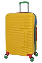 United Colors Of Benetton Lüx Abs 3lü Valiz Seti Sarı BNT500 thumbnail 2