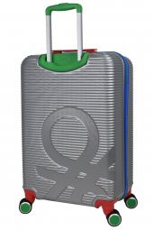 United Colors Of Benetton Lüx Abs 3lü Valiz Seti Gri BNT500 thumbnail 4