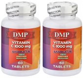 Dmp Vitamin C Vitamini 1000 Mg 2x60 Tablet Kara Mürver Ekinezya Çinko Kuşburnu Kordiseps - 1