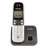 PANASONIC KX-TG6811 DECT SİYAH TELSİZ TELEFON - 2