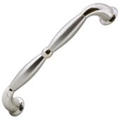 Zeplin Sürgülü Kapı Çekme Kolu Tutma Kulpu Kulbu Çelik Dış Kapı Tutamağı Nikel Saten Kulp 25.5 Cm thumbnail 7