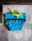 Blue Tufty Kemique's Secret Köpek İç Çamaşırı Regl Külot Don - 6