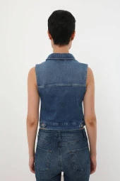 Banny Jeans Açık Mavi Kadın Yelek thumbnail 6