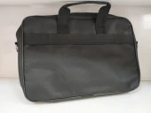 Güven Sistem 15.6" 3 Gözlü Kumaş Laptop Çantası mavi-siyah thumbnail 3