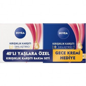 Nivea Karşıtı Sıkılaştırıcı 40+ Yaş Gündüz+Gece Kremi Set - 1