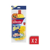 Vileda Supermocio %30 Mikrofiberli Soft Yedek Paspas - 2'li Paket - 1
