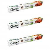 Green Cuki Yağlı Fırın Tepsi Pişirme Kızartma Kağıdı - 8 Metre -3 Kutu - 1