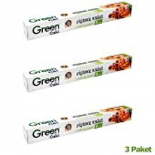 Green Cuki Yağlı Fırın Tepsi Pişirme Kızartma Kağıdı - 8 Metre -3 Kutu - 2