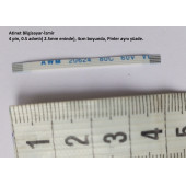 Awm 20624 80C 60V Vw-1 Flex Kablo 4 Pin 4 Cm  4-0.5-4A - 3