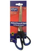 Kraf Kauçuk Saplı Makas 21cm 716G - 1