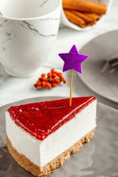 Mor Yıldız Simli Eva Kürdan Cupcake Toppers Cupcake Çubuğu 12li - 1