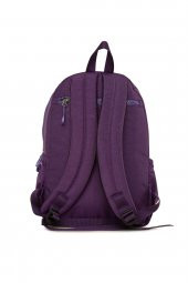 Bagmori Mor Çok Fermuarlı Çok Cepli Büyük Sırt Çantası thumbnail 3