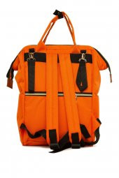 Bagmori Turuncu Anne Bebek Bakım Sırt Çantası - 5