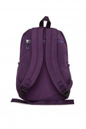Bagmori Mor Oturtma Çok Cepli Logolu Paraşüt Sırt Çantası thumbnail 3