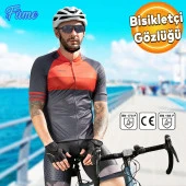 Bisiklet Gözlüğü UV Korumalı Ayarlanabilir Bisikletçi Gözlük Füme S900 - 1
