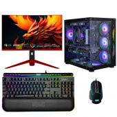 Dragos DRx4351 i5 13600KF 32GB 1TB M.2 NVMe SSD 8GB RTX3070Ti 27 İnç 240Hz Curved Oyuncu Bilgisayarı - 1
