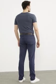 Kot Görünümlü Beş Cep Pantolon - Lacivert - 6