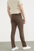 Kot Görünümlü Beş Cep Pantolon - Bej - 5