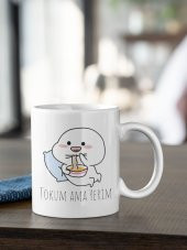 Tokum Ama Yerim Tasarım Baskılı Kupa Bardak - 1
