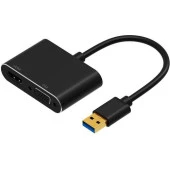 USB 3.0 TO VGA/HDMI VİDEO ADAPTER ÇEVİRİCİ DÖNÜŞTÜRÜCÜ - 1
