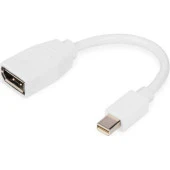 Mini Display Port To Display Port Erkek-Dişi Dönüştürücü Kablolu Adaptör thumbnail 2