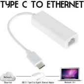 Type C To Ethernet Çevirici ADAPTER KY-RTL8152B thumbnail 3