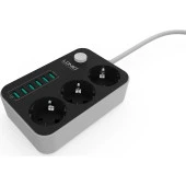 Ldnio Akım Korumalı 6 USB Şarj Cihazı 3 Lü Priz 5v 3.4A - SE3631 thumbnail 3