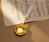 Davetiye Mum Mühürü Uygulama Seti El Yapımı Akrilik Beyaz Renk thumbnail 7