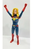 Avengers Yenilmezler Captain Marvel 16 Cm Işıklı Eklemleri Hareketli Figür Oyuncak - 1