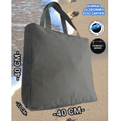 SEVBAGS SU GEÇİRMEZ PLAJ ÇANTASI KUMSAL 40X40 - 3