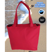 SEVBAGS SU GEÇİRMEZ PLAJ ÇANTASI KUMSAL 40X40 - 5