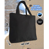 SEVBAGS SU GEÇİRMEZ PLAJ ÇANTASI KUMSAL 40X40 - 2