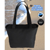 SEVBAGS SU GEÇİRMEZ PLAJ ÇANTASI KUMSAL 40X40 - 3