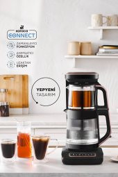 Çaysever Robotea Pro Connect 4 In 1 Konuşan Otomatik Cam Çay Ve Filtre Kahve Demleme Makinesi - 4